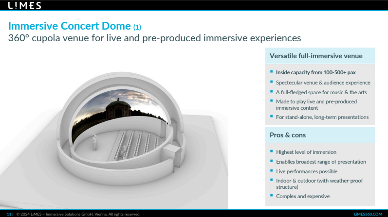 Concert Dome with Limes